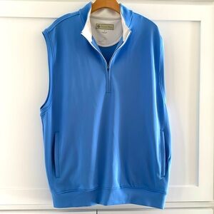 Men’s Quarter Zip Vest - Sport Fit - Donald Ross Sportswear
XL